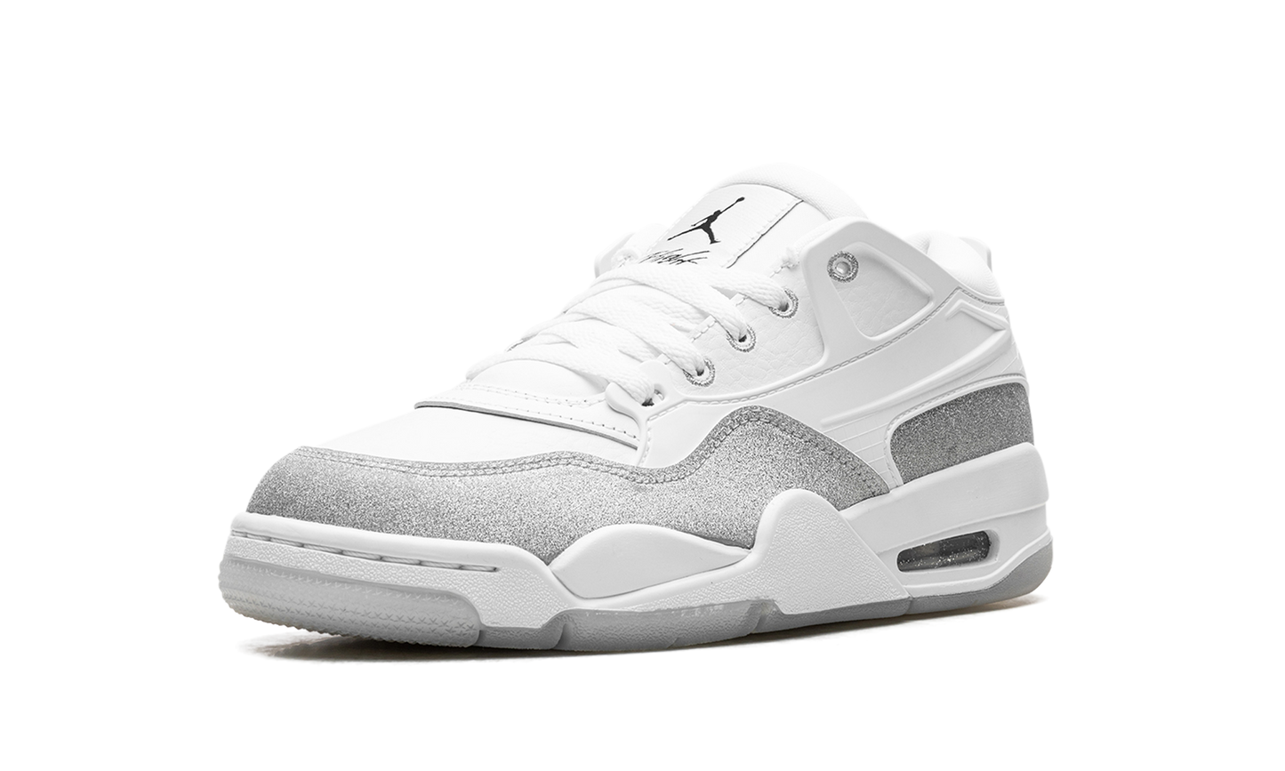 Air Jordan 4 RM WMNS "White Metallic Silver" HQ3441 111