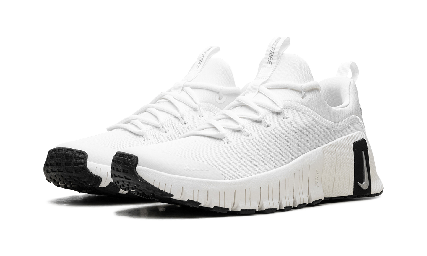 Free Metcon 6 Premium WMNS "Summit White Sail Black Metallic Silver" FZ1695 101