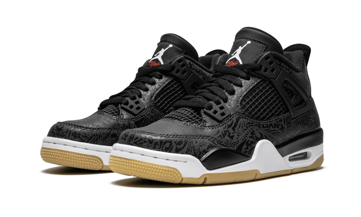 Air Jordan 4 Retro SE GS "Laser Black/Gum" CI2970 001