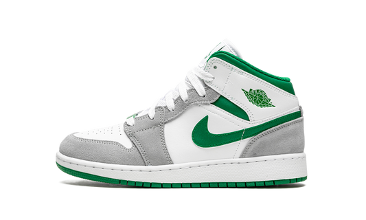 Air Jordan 1 Mid SE GS "Grey / Pine Green" DC7248 103