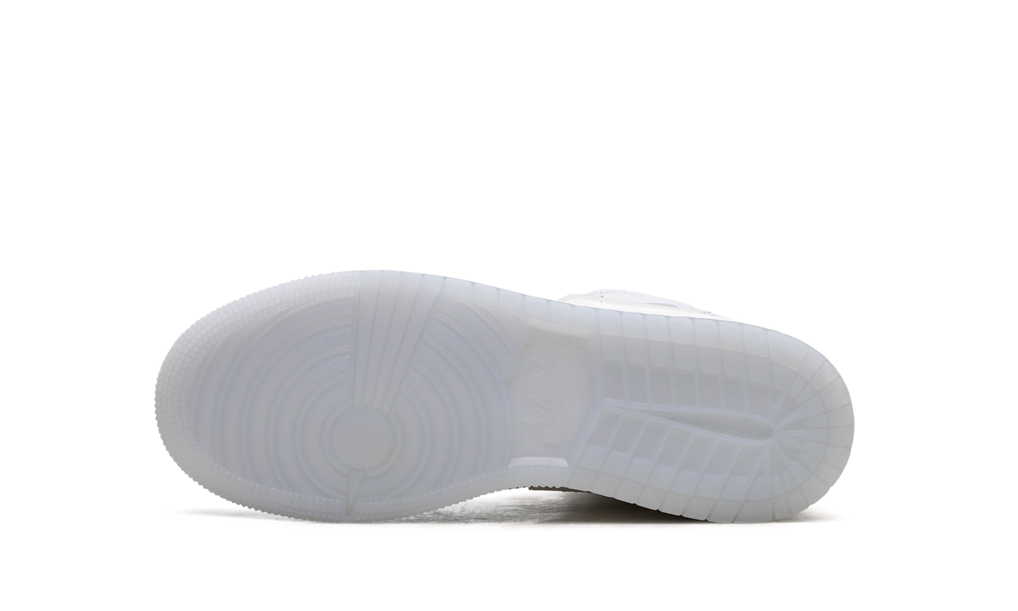 AIR JORDAN 1 MID SE GS "GLITTER SWOOSH" FQ9117 400