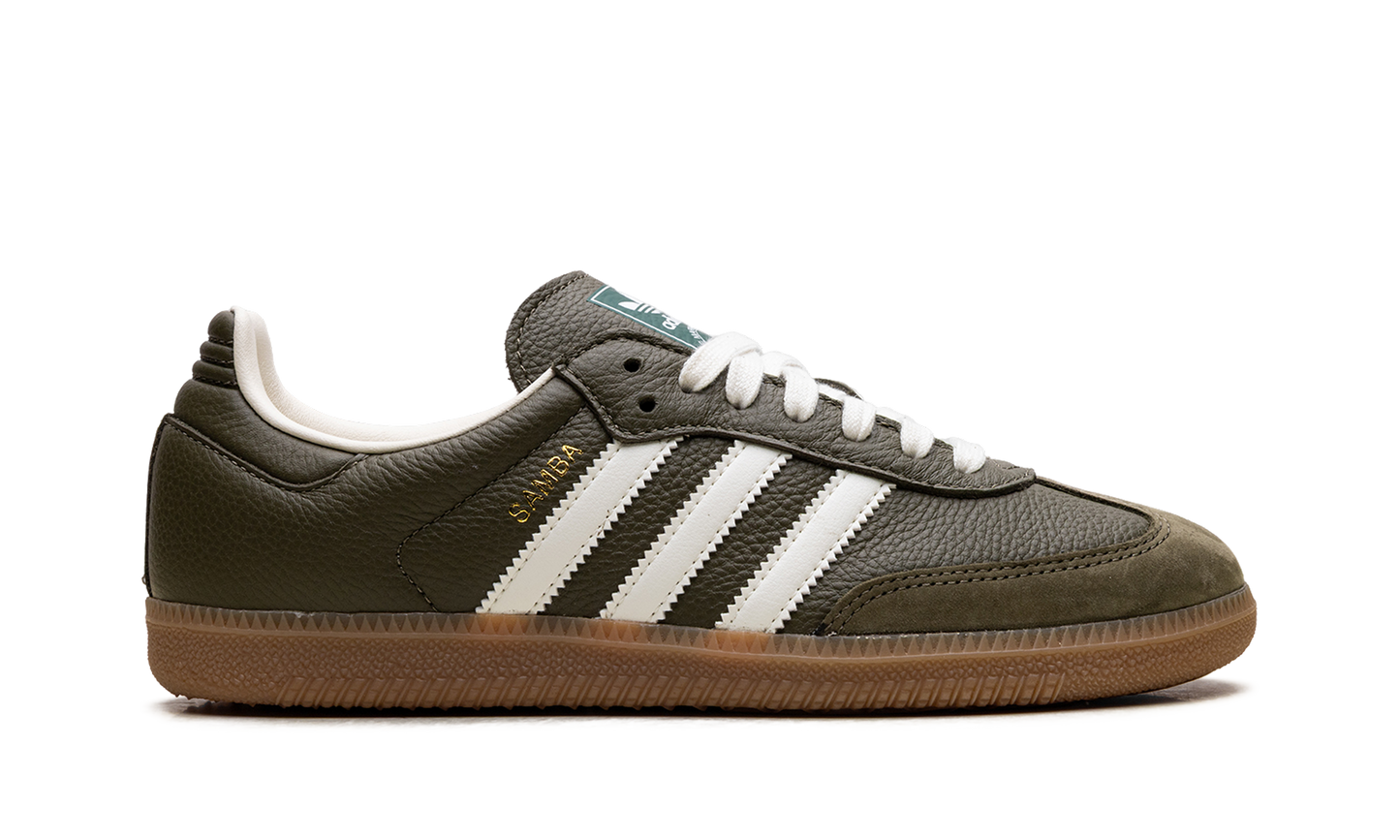 Samba OG "med dark khaki/off-white/gum" JR0890