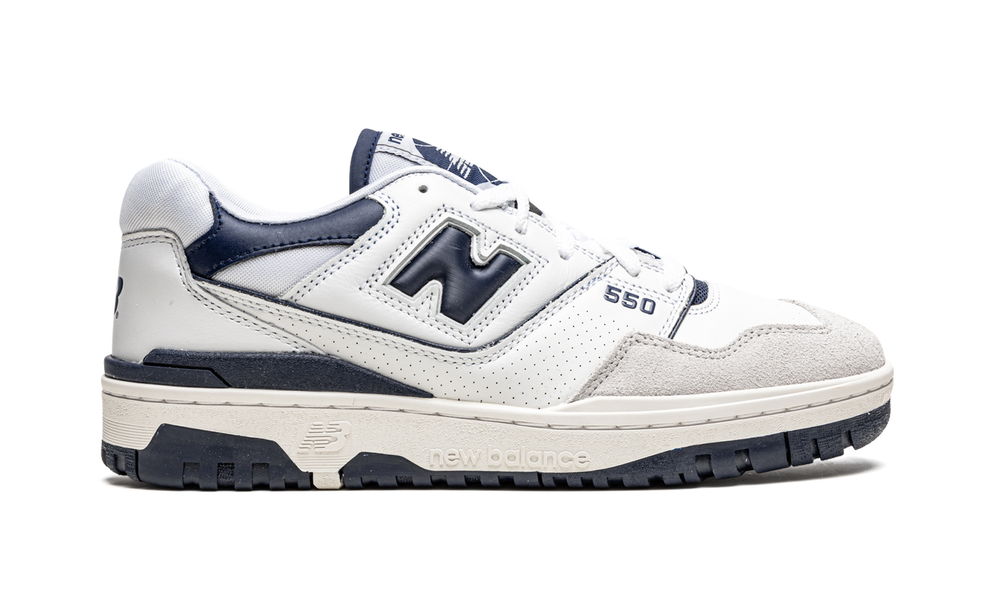 550 "White / Navy Blue" BB550WA1