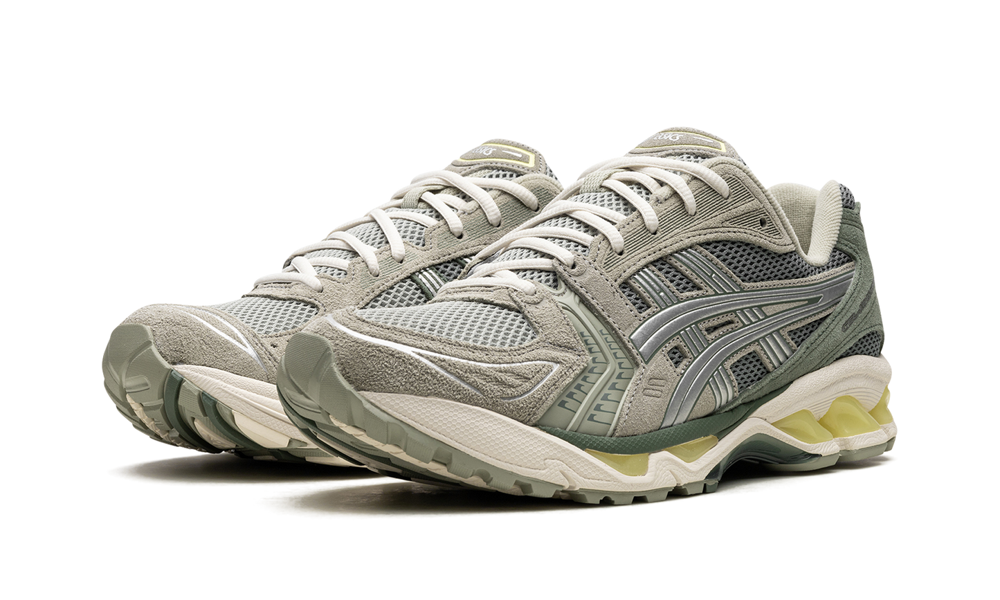 GEL KAYANO 14 "Olive Grey Pure Silver"