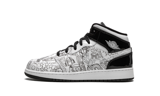 Air Jordan 1 MID SE GS "DIY" DC4099 100