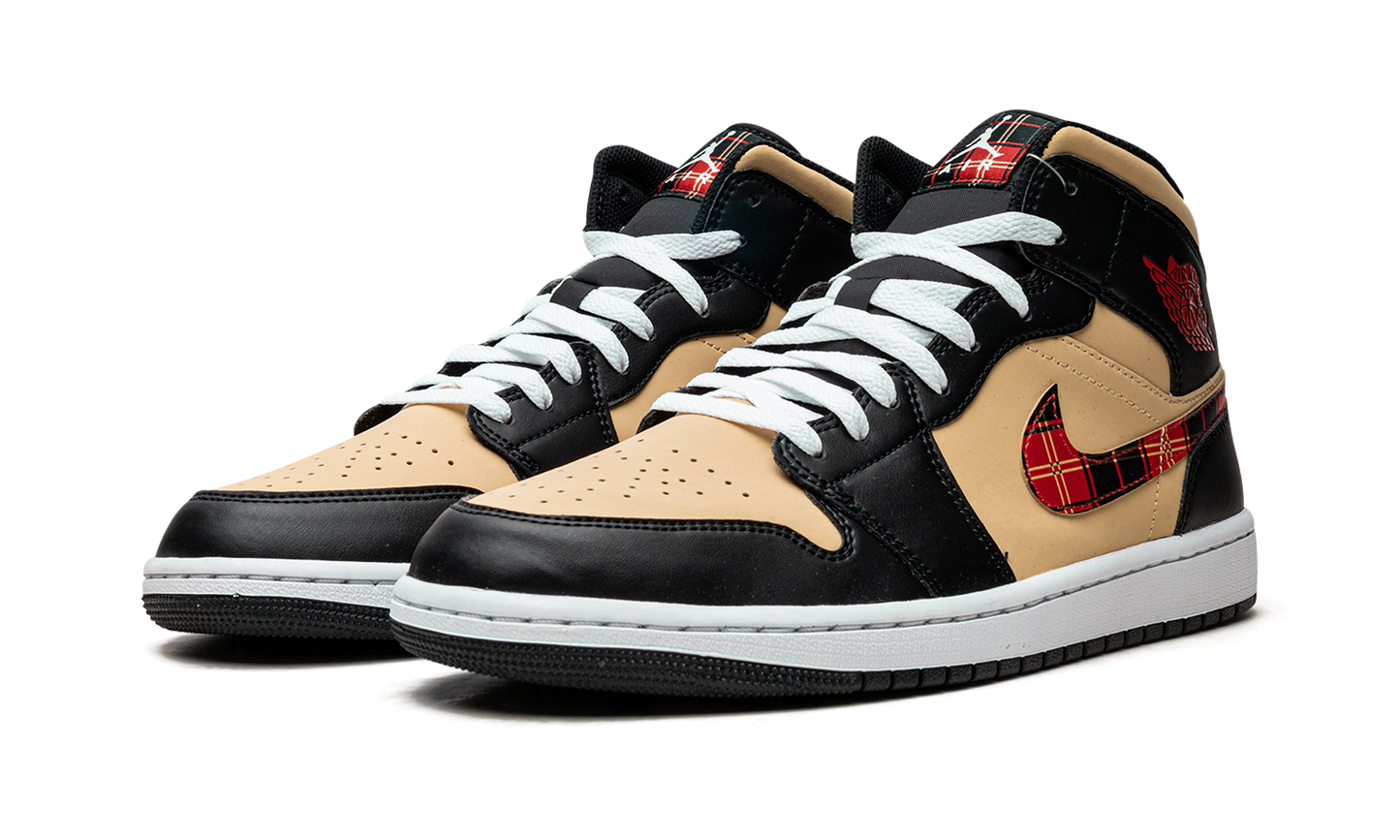 Air Jordan 1 Mid SE "Tartan Swoosh" DZ5329 001