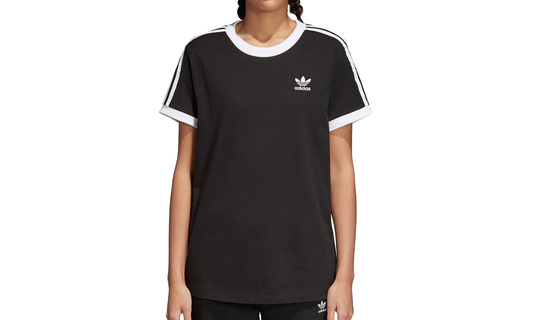 Trefoil Three Stripes T-Shirt "Black / White" CY4751
