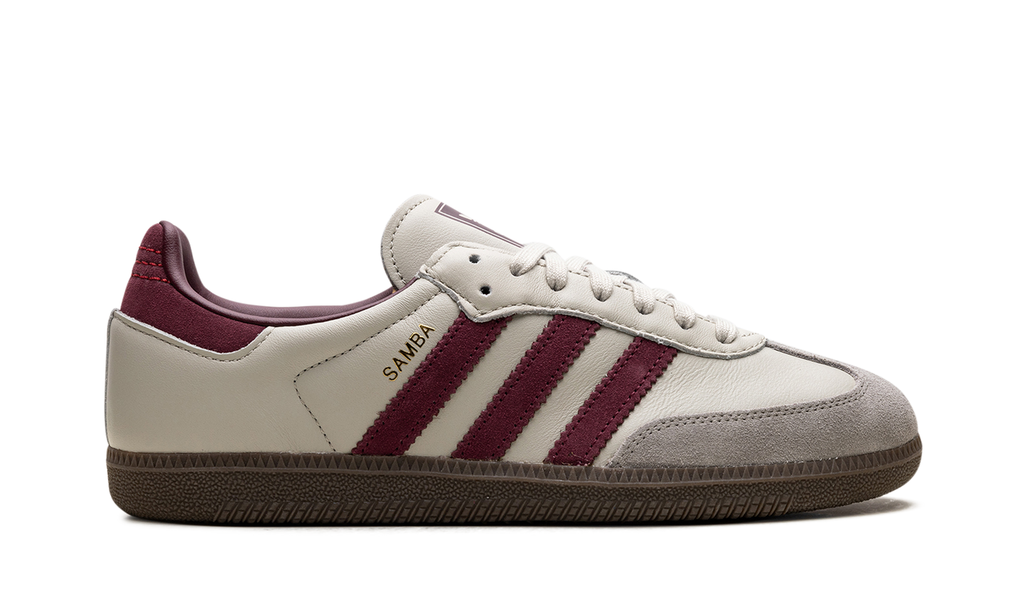 Samba OG "Putty Grey Maroon" ID1482