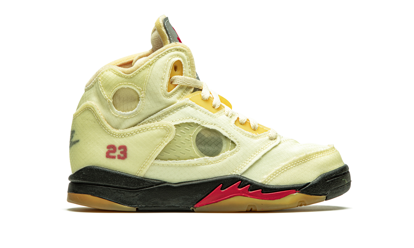 Air Jordan 5 Retro SP PS "Off-White - Sail" CV4827 100