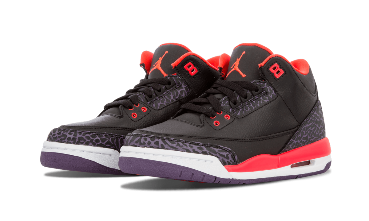 Air Jordan 3 Retro GS "Crimson" 398614 005