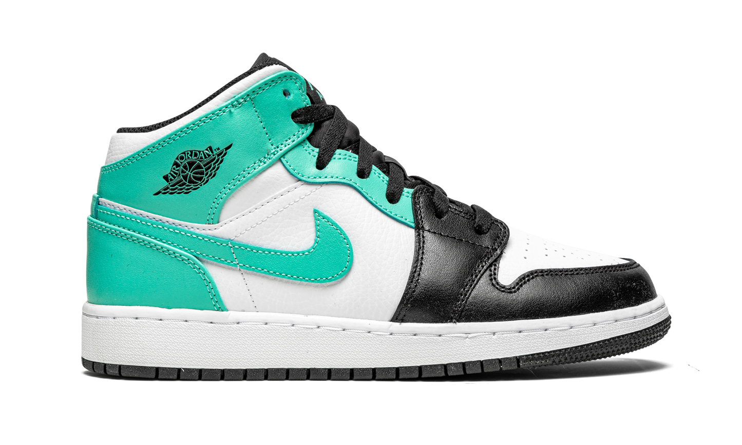 Air Jordan 1 Mid GS "Igloo - Tropical Twist" 554725 132