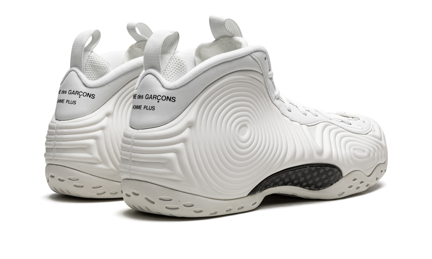 Air Foamposite One "Comme des Garçons - White"