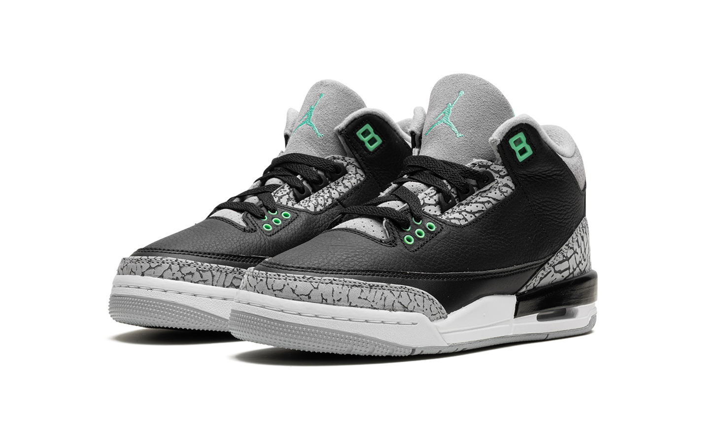 Air Jordan 3 GS "Green Glow" DM0967 031