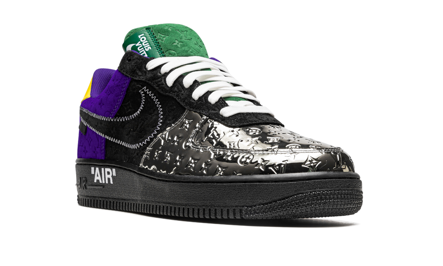Louis Vuitton Air Force 1 Low "Virgil Abloh - Purple Dusk/Metallic Silver" 1A9VCC