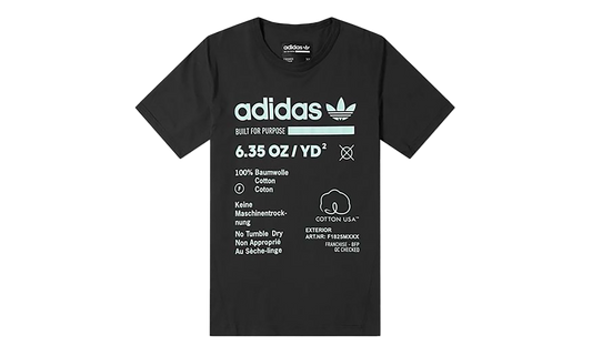 Kaval Athletic Casual T-Shirt "Black / Clear Mint" DM1486