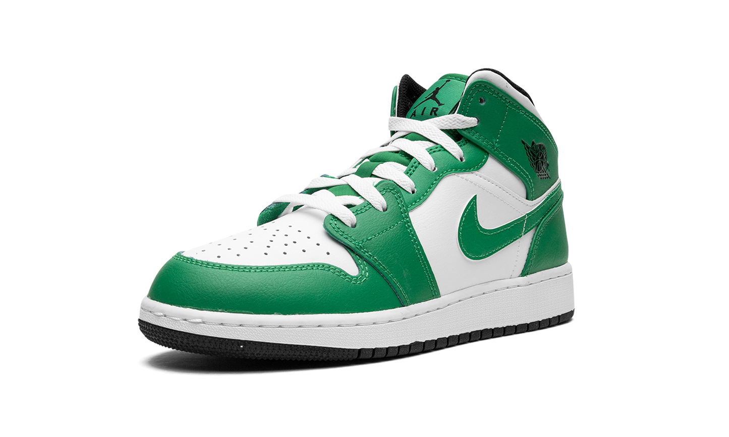 Air Jordan 1 Mid GS "Lucky Green" DQ8423 301