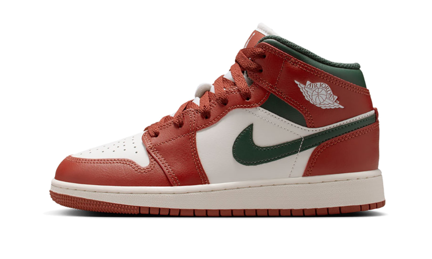 Air Jordan 1 Mid GS "Redstone" DQ8423 105