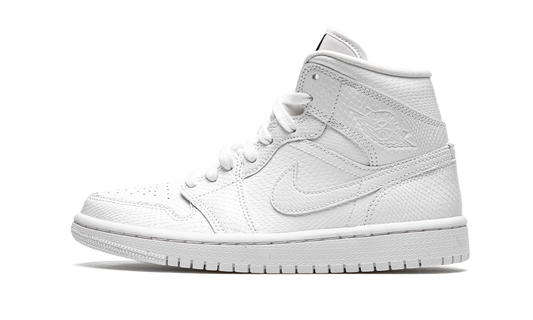 AIR JORDAN 1 MID WMNS "White Snakeskin" BQ6472 110