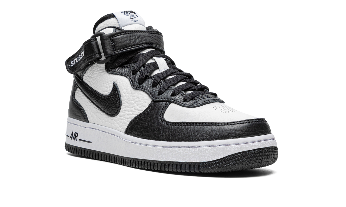 Air Force 1 Mid "Stussy - Light Bone Black" DJ7840 002