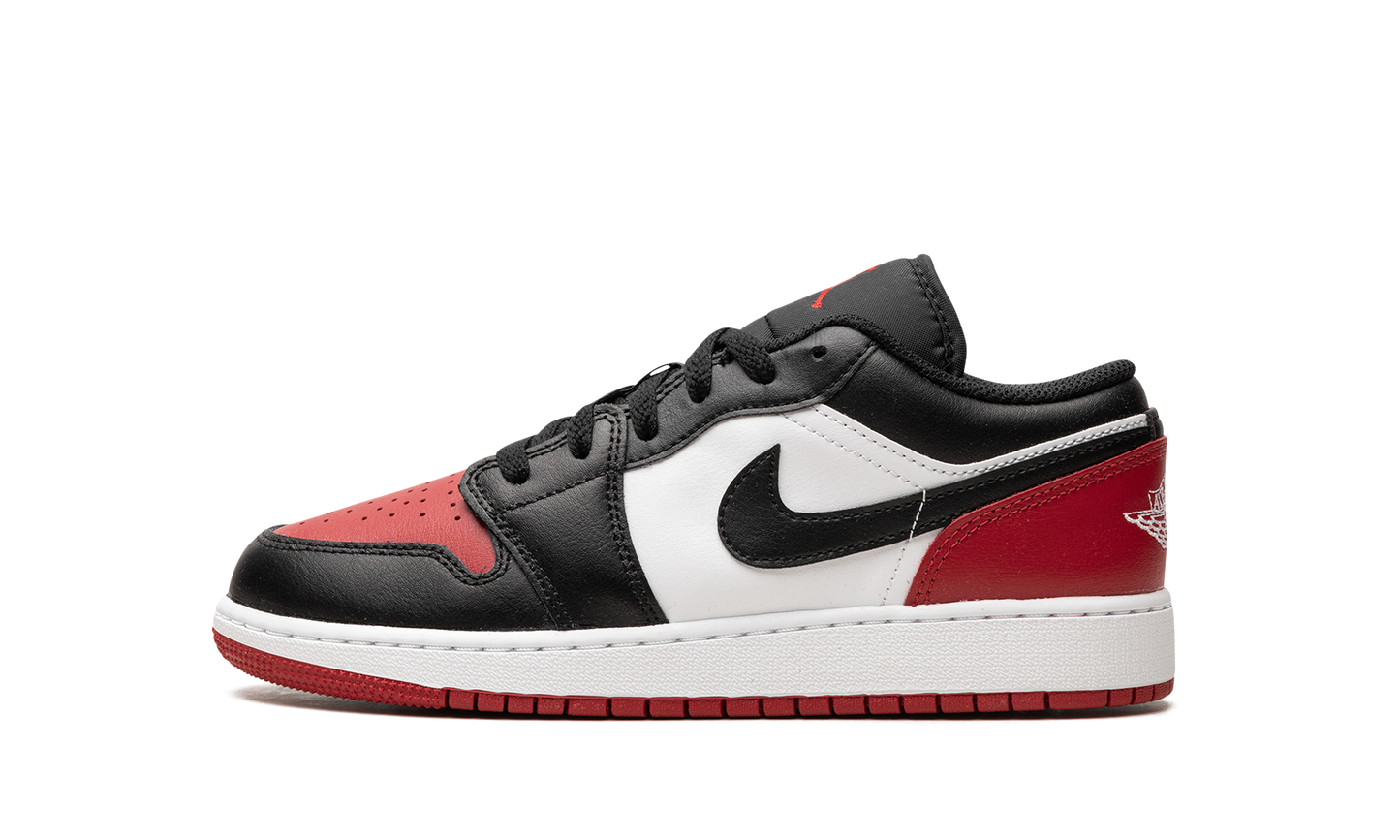 AIR JORDAN 1 LOW GS "BRED TOE" 553560 161