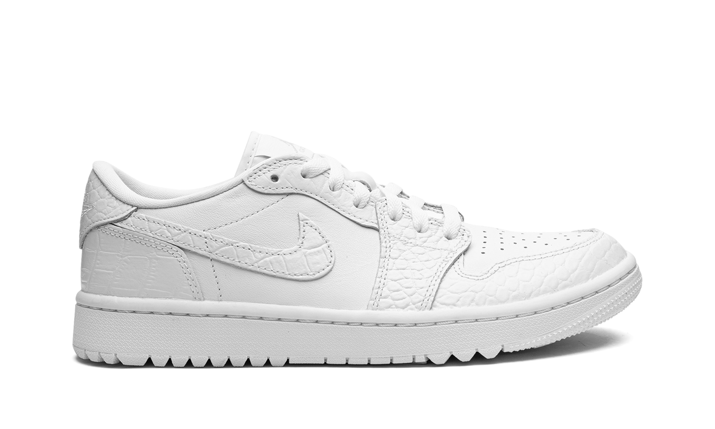 Air Jordan 1 Retro Low Golf "White Croc" DD9315 110