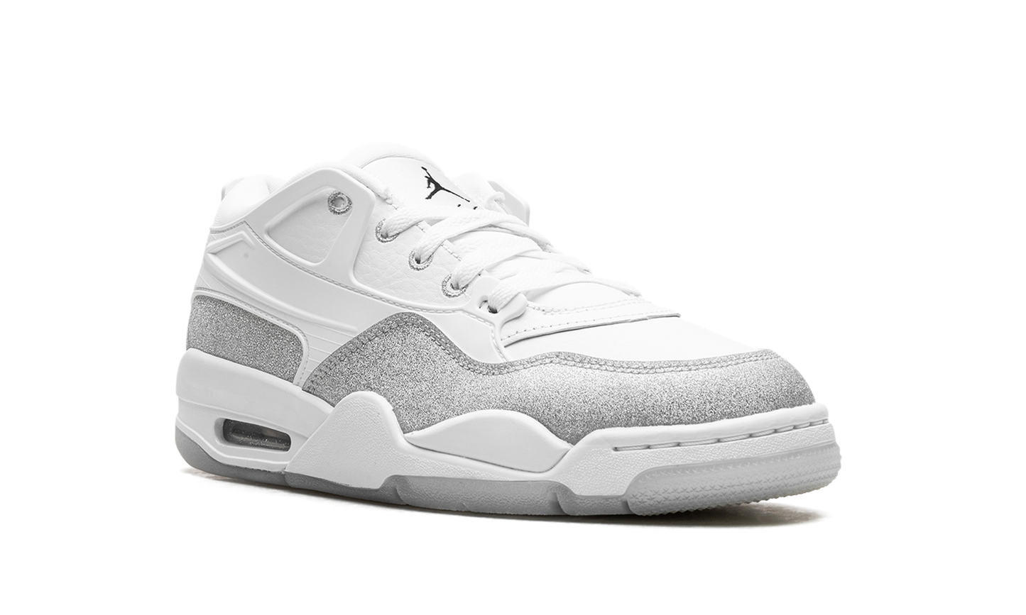 Air Jordan 4 RM WMNS "White Metallic Silver" HQ3441 111
