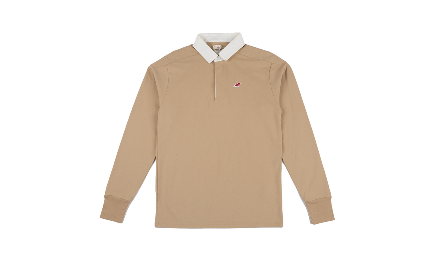 Made in USA Long Sleeve Polo "Incense" MT33545INC