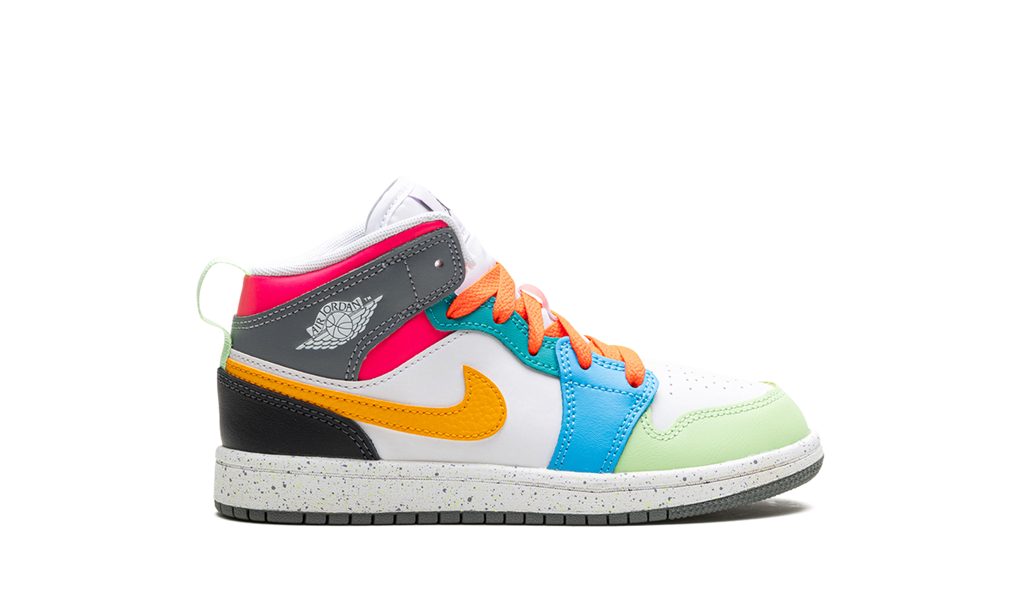 Jordan 1 Mid SE PS "Multi Color" FN1188 100