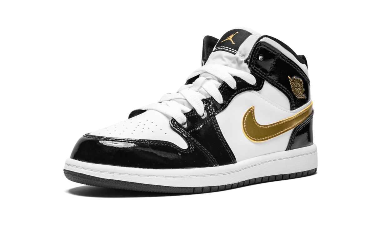 Jordan 1 MID SE PS "Black/Gold" BQ6932 007