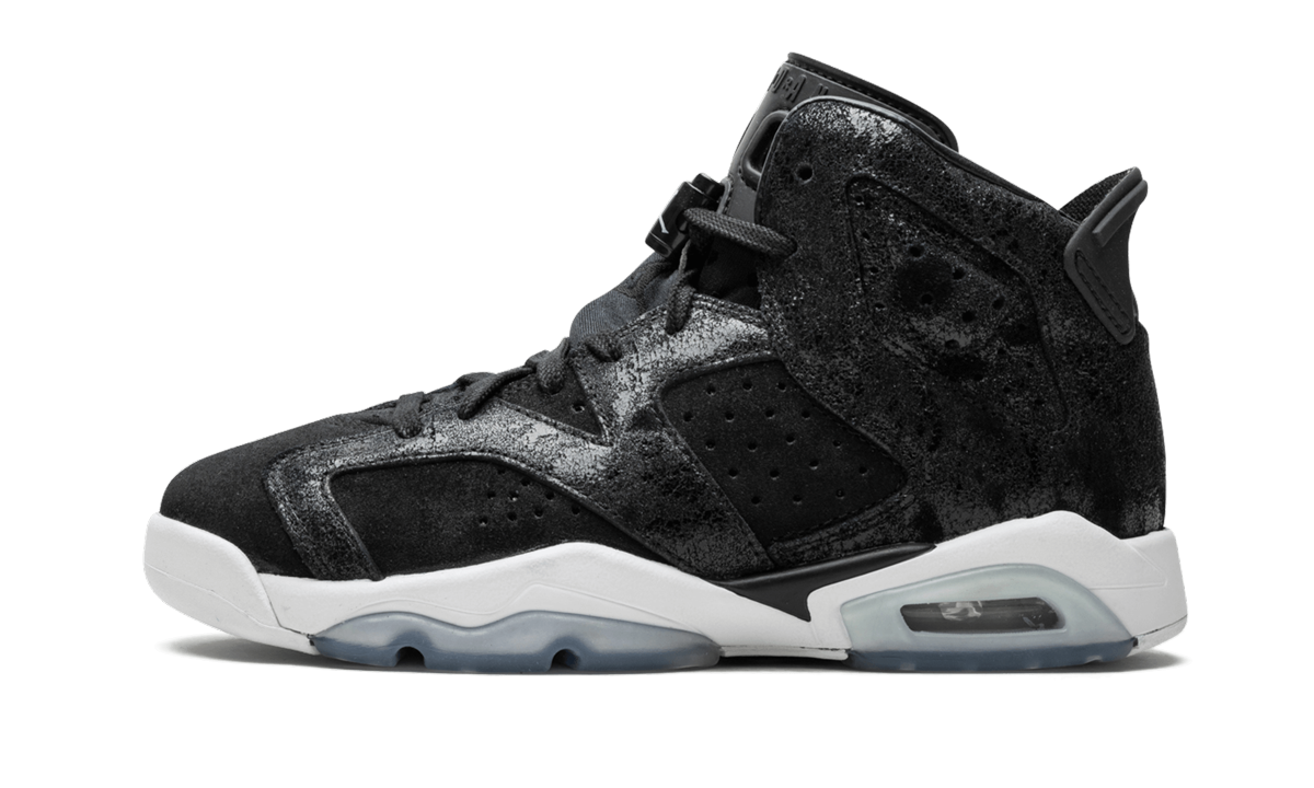 Air Jordan 6 Retro PREM HC GS "Heiress - Black Suede" 881430 029
