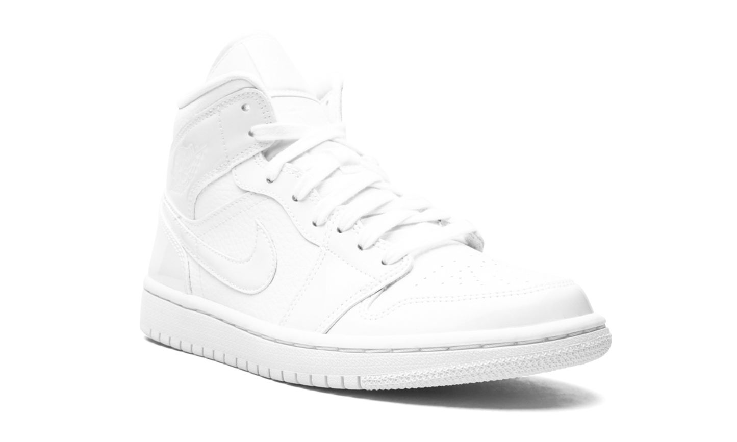 AIR JORDAN 1 MID WMNS "Triple White" BQ6472 100