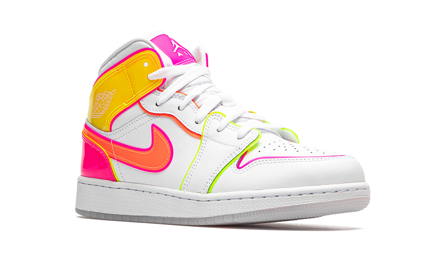 Air Jordan 1 Mid GS "Edge Glow" CV4611 100