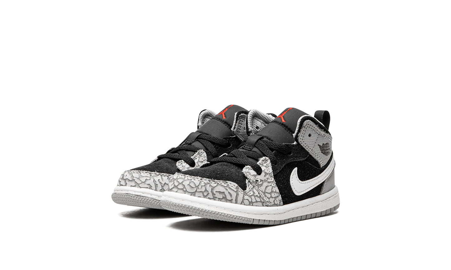 Air Jordan 1 Mid TD "Elephant Print" DM6217 016