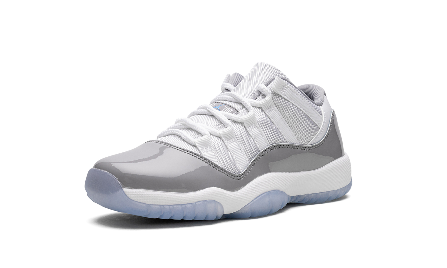 Air Jordan 11 Low GS "Cement Grey" 528896 140