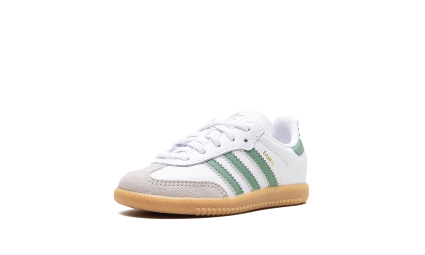 Samba OG TD "Cloud White SIlver Green" JP5487