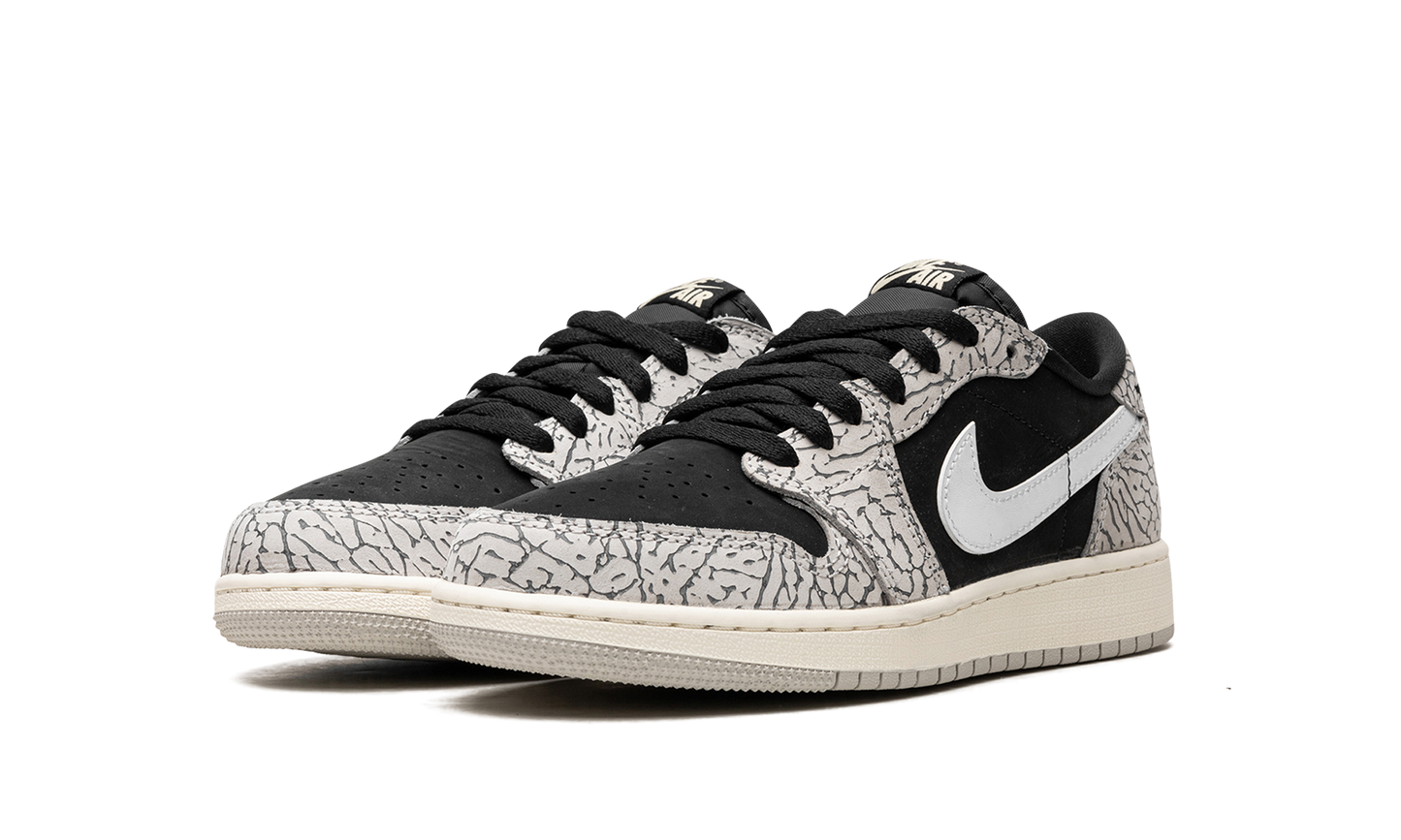 Air Jordan 1 Low GS "Elephant Print" CZ0858 001