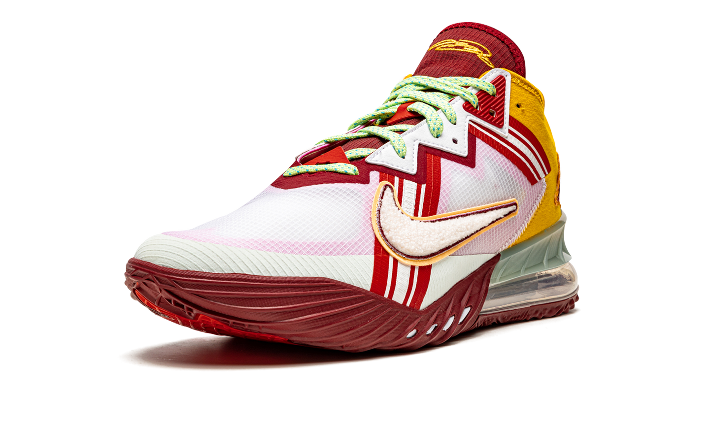 LeBron 18 Low "Mimi Plange Higher Learning"