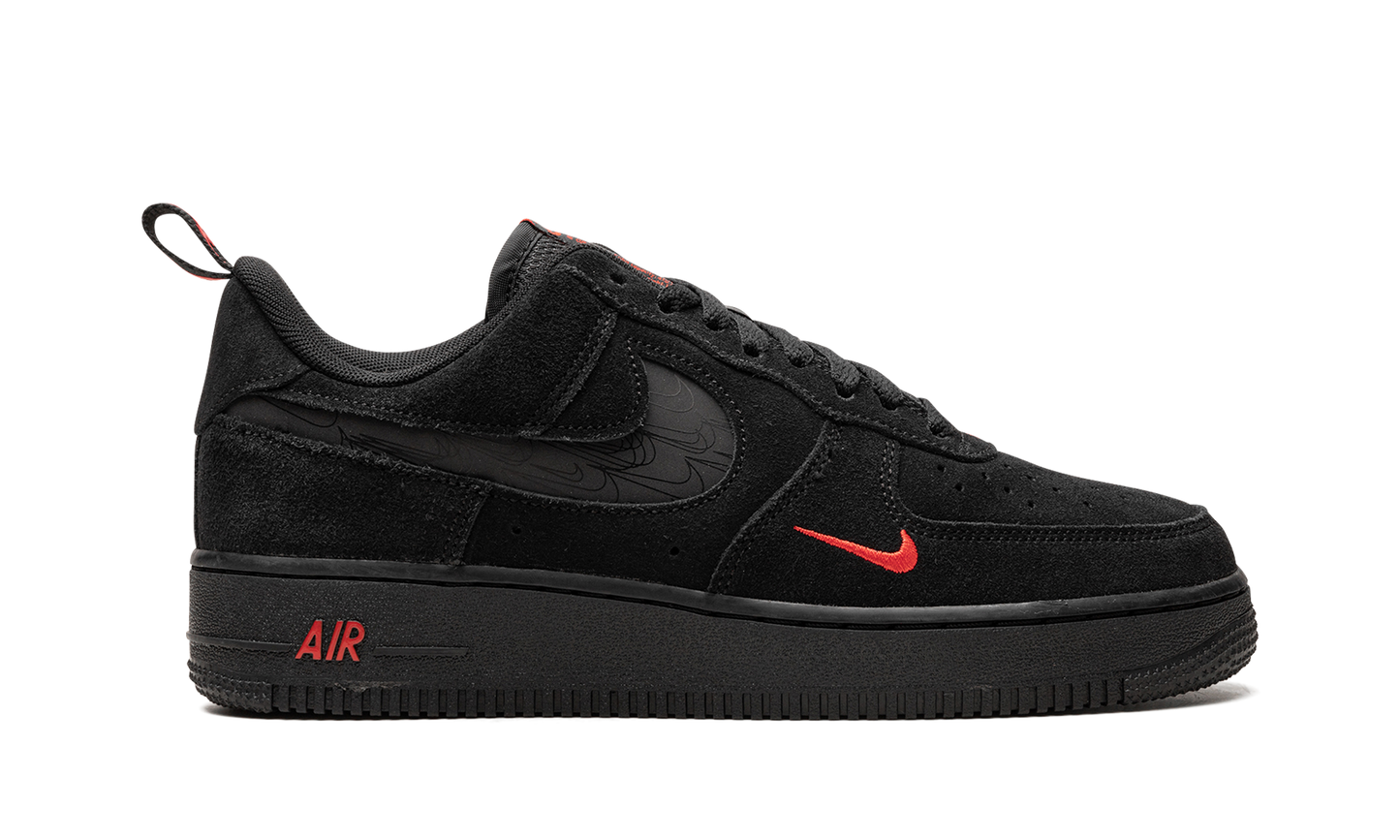 Air Force 1 Low "Multi Swoosh Black Crimson" DZ4514 001