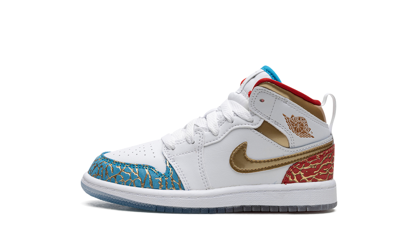 Air Jordan 1 Mid PS "UNC to CHI" FB2210 100