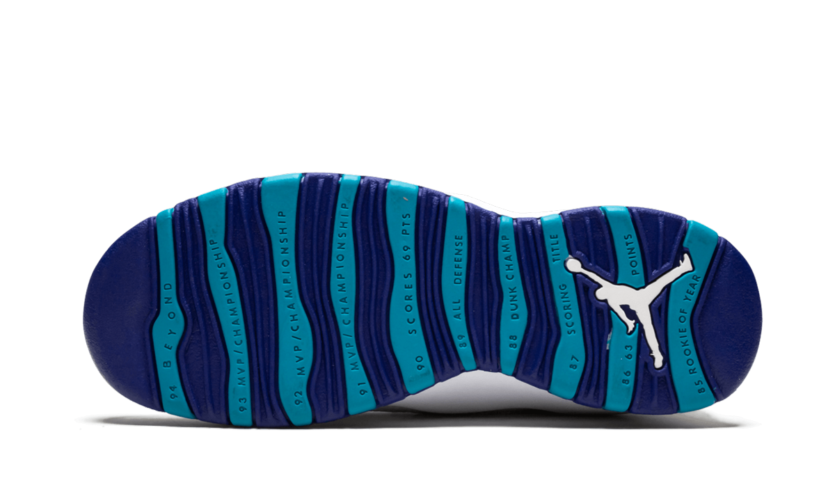 Air Jordan 10 Retro GS "Charlotte Hornets" 310806 107