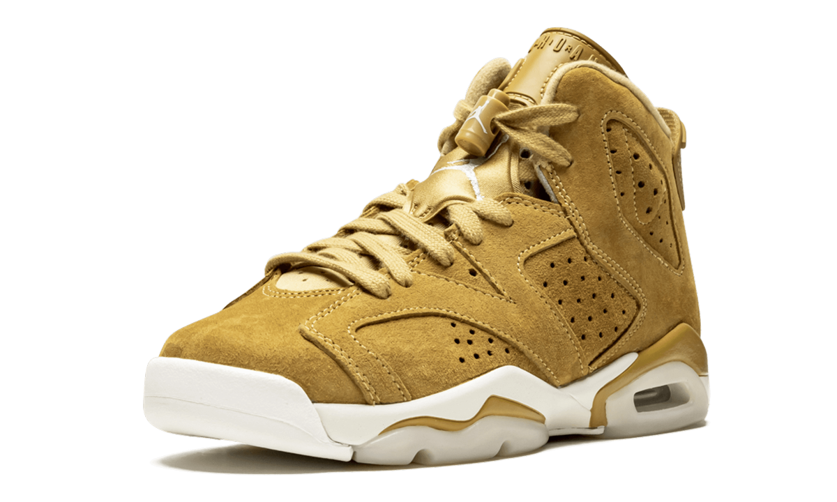 Air Jordan 6 Retro GS "Wheat" 384665 705