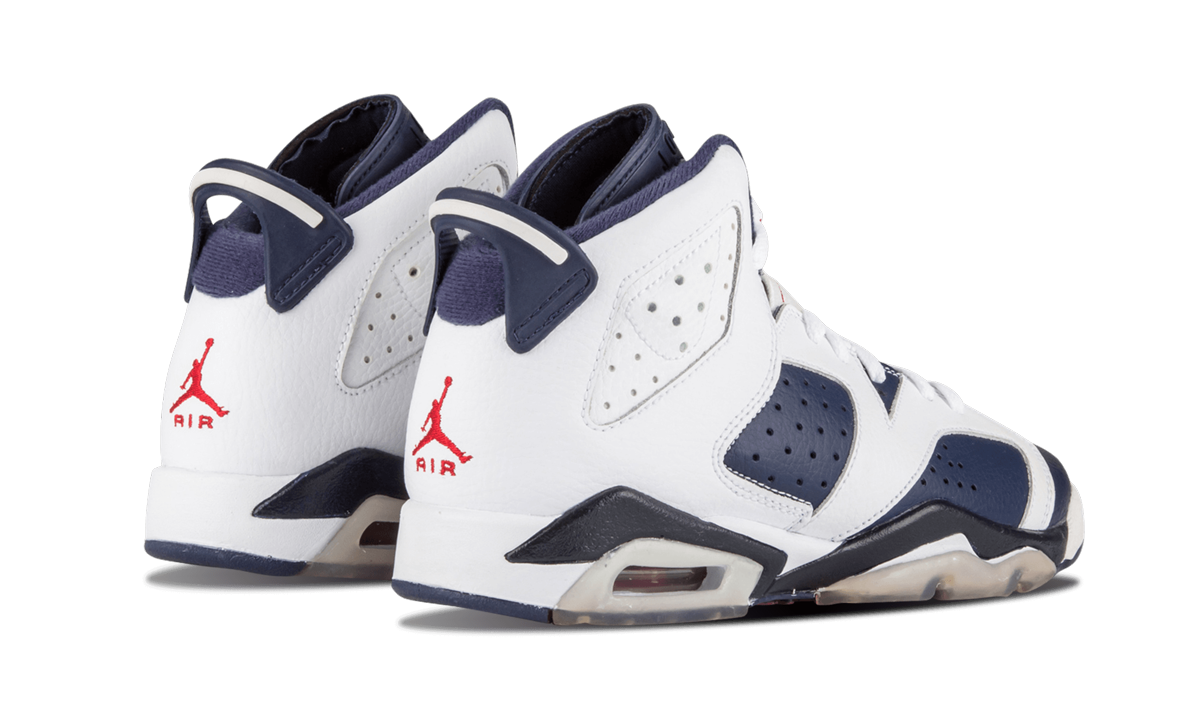 Air Jordan 6 Retro GS "Olympic" 384665 130