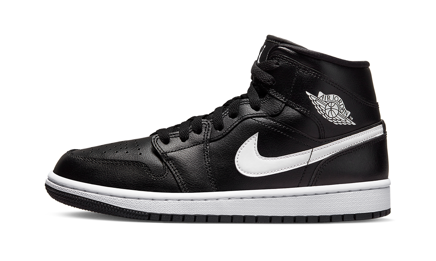 AIR JORDAN 1 MID WMNS "Black / White" DV0991 001