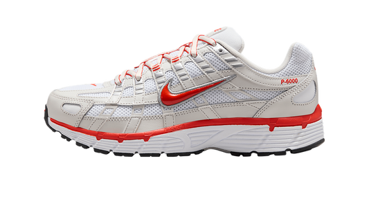 P-6000 Wmns "White Platinum Tint Black Picante Red" BV1021 107