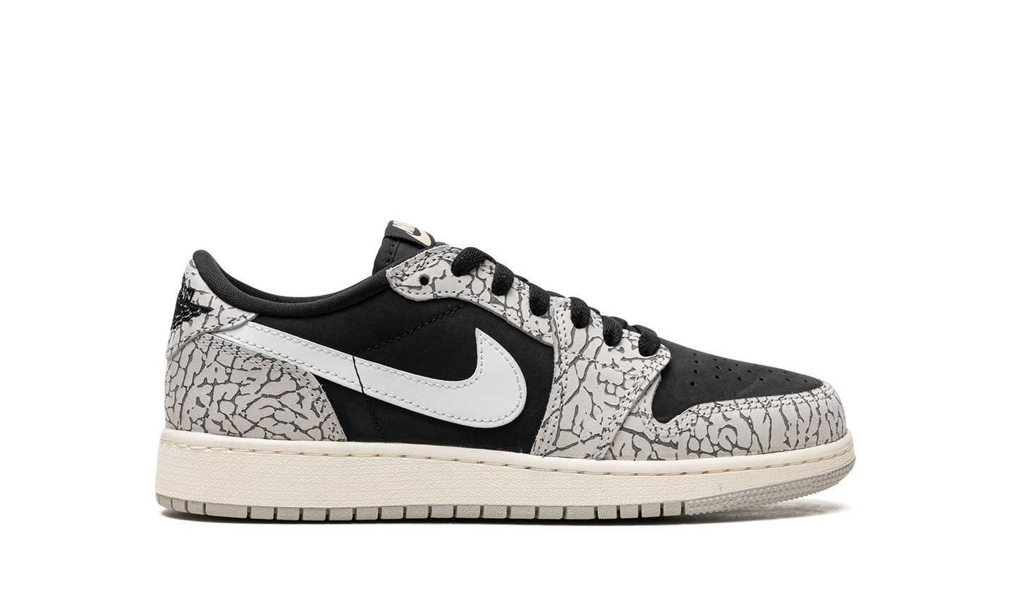 Air Jordan 1 Low GS "Elephant Print" CZ0858 001