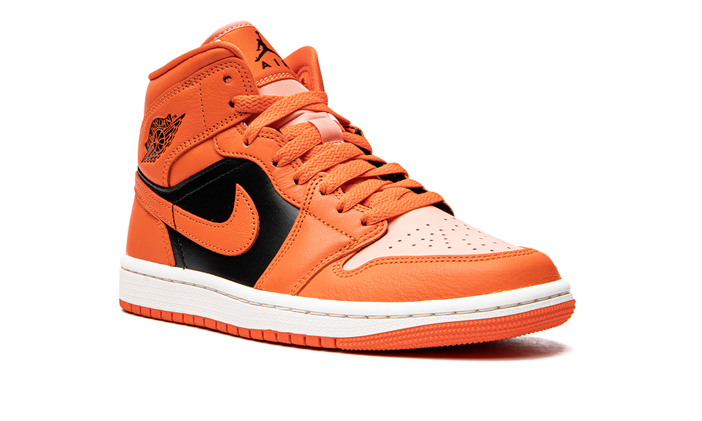 AIR JORDAN 1 MID SE WMNS "Orange / Black" DM3381 600