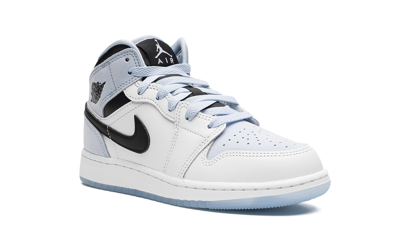 Air Jordan 1 Mid SE GS "Ice Blue" DV1337 104