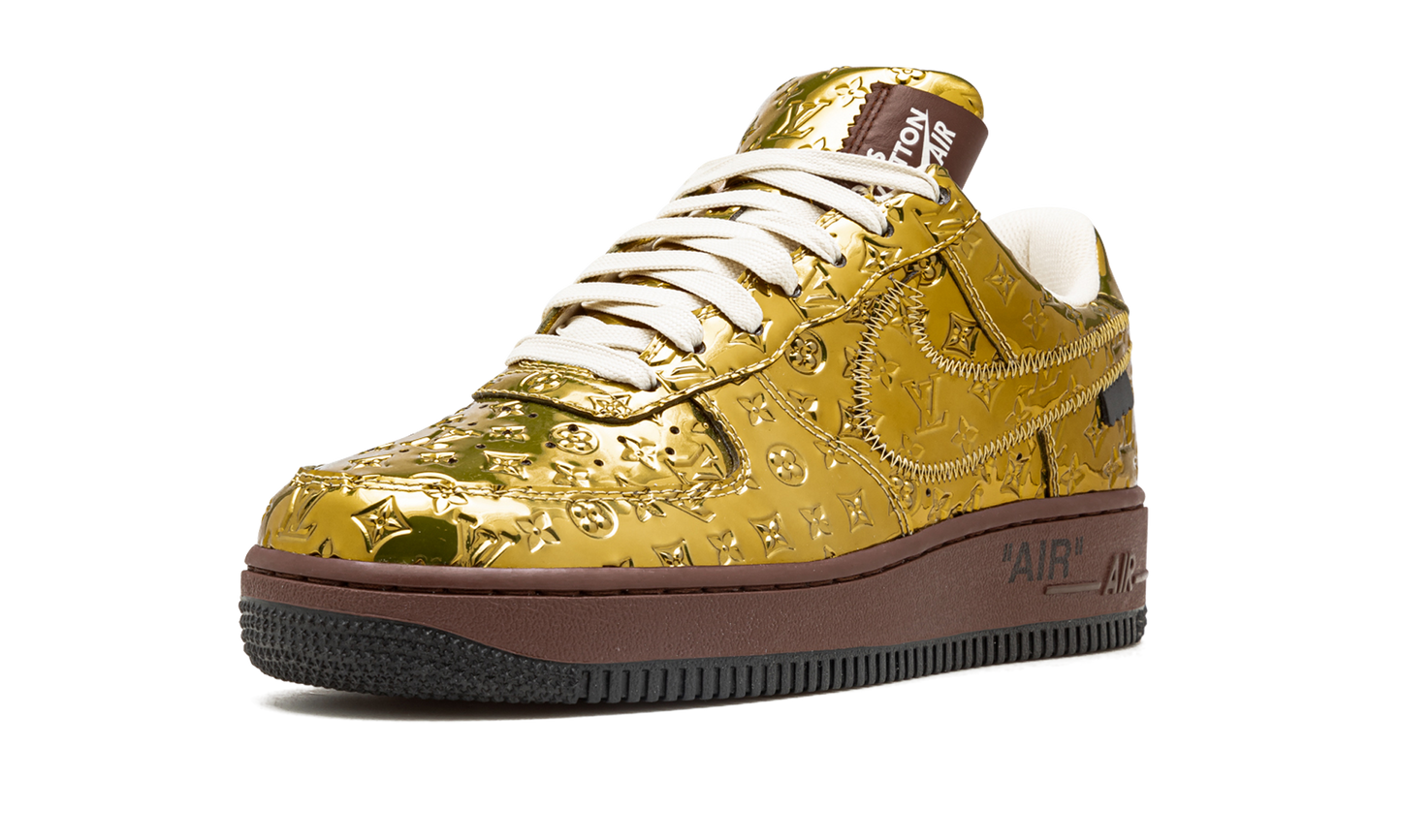 Louis Vuitton Air Force 1 Low "Virgil Abloh - Metallic Gold" 1A9VG3