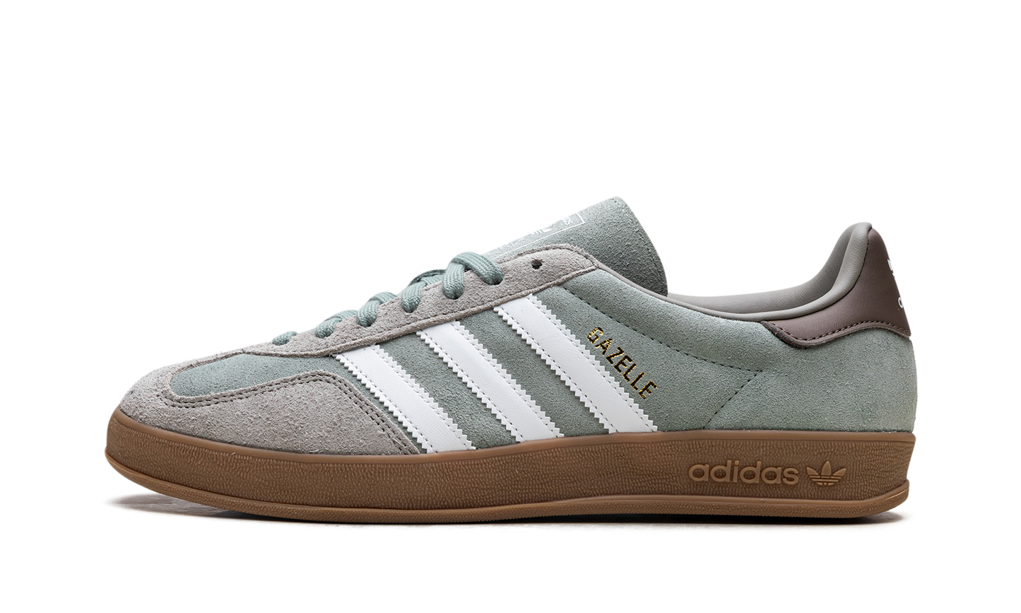 Gazelle Indoor "Silver Pebble Silver Green" JI3526