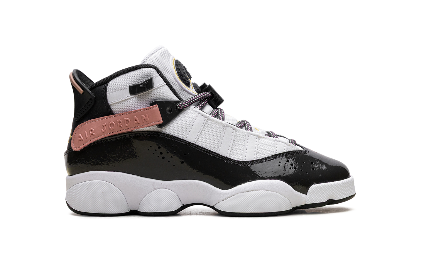 Jordan 6 Rings GS "White Red Stardust Vapor Green Anthracite" DV3178 101